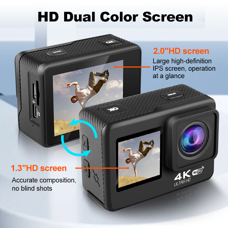 Video camera 4k wifi 16mp AT-Q60AR  | Ausek OEM supplier